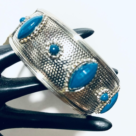 Boho Hinged Bangle Bracelet - Picture 6 of 6